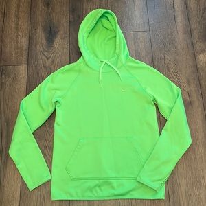 Nike neon green hoodie Therma fit XS woman’s